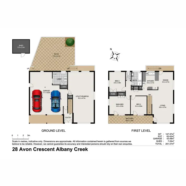 Floorplan of Homely house listing, 28 Avon Crescent, Albany Creek QLD 4035