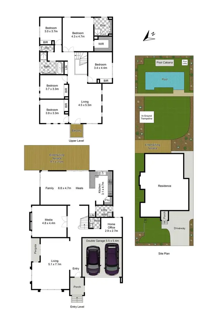 Floorplan of Homely house listing, 11 Short Street, Gladesville NSW 2111
