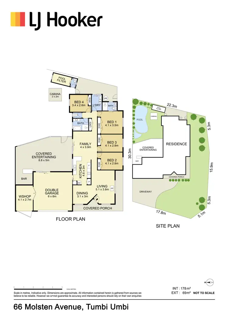 Floorplan of Homely house listing, 66 Molsten Avenue, Tumbi Umbi NSW 2261
