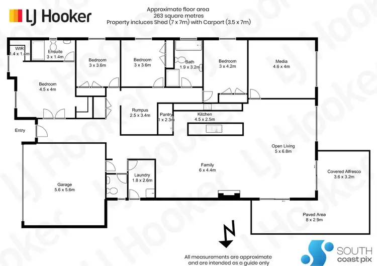 Floorplan of Homely house listing, 4 Waterson Drive, Surf Beach NSW 2536