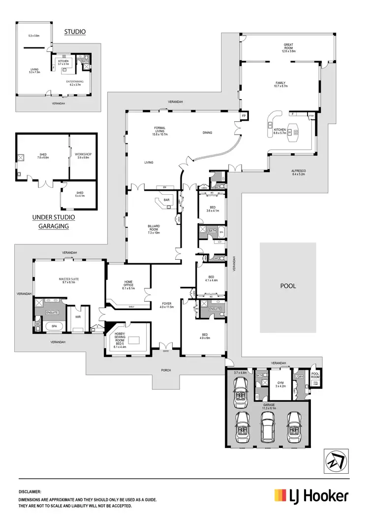 Floorplan of Homely house listing, 656 & 656B Old Northern Road, Dural NSW 2158