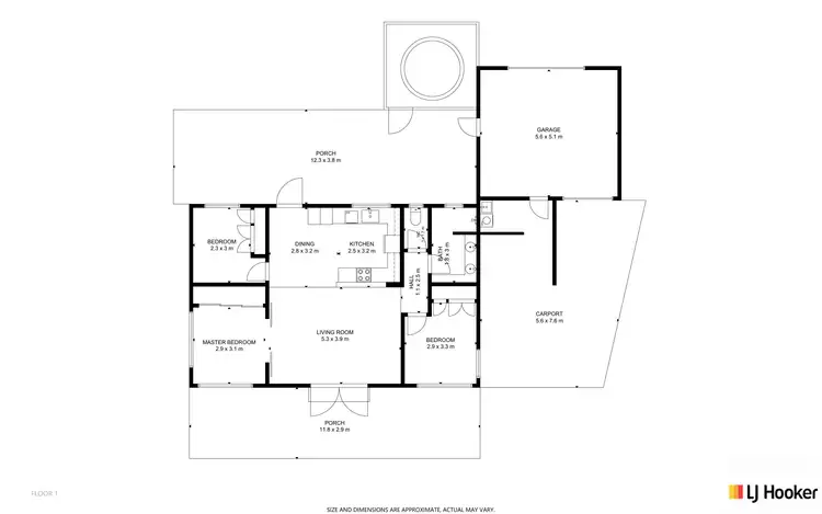 Floorplan of Homely house listing, 18 Boroko Close, Trinity Beach QLD 4879