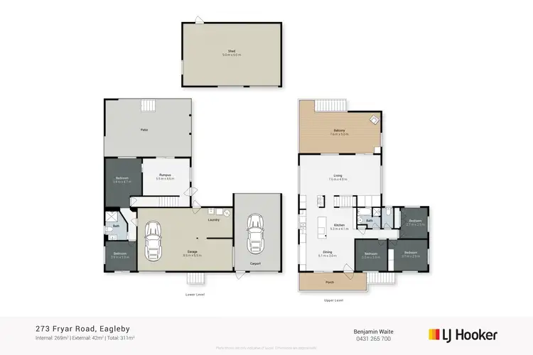 Floorplan of Homely house listing, 273 Fryar Road, Eagleby QLD 4207