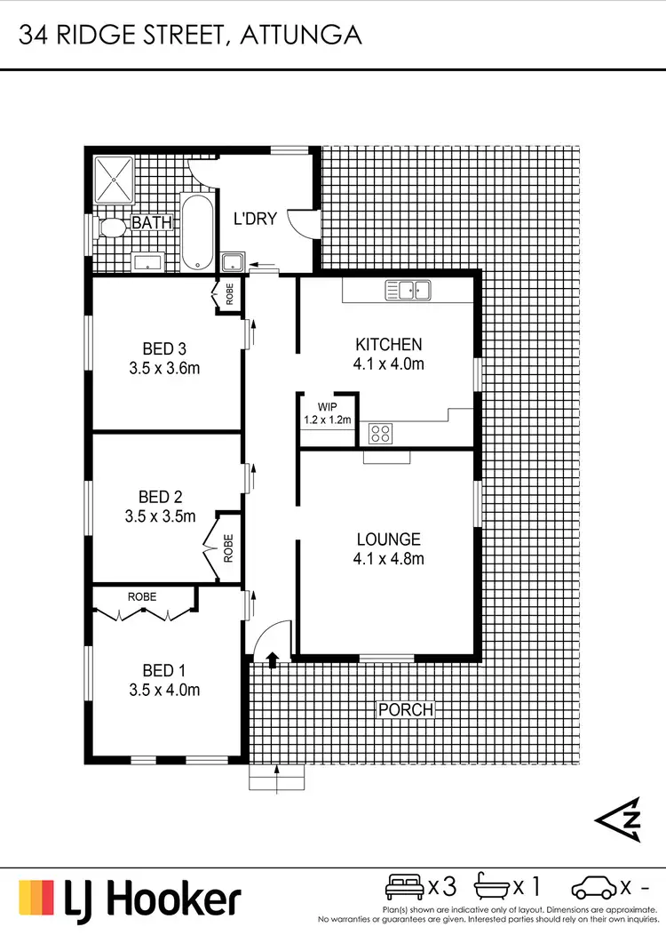 Floorplan of Homely house listing, 34 Ridge Street, Attunga NSW 2345