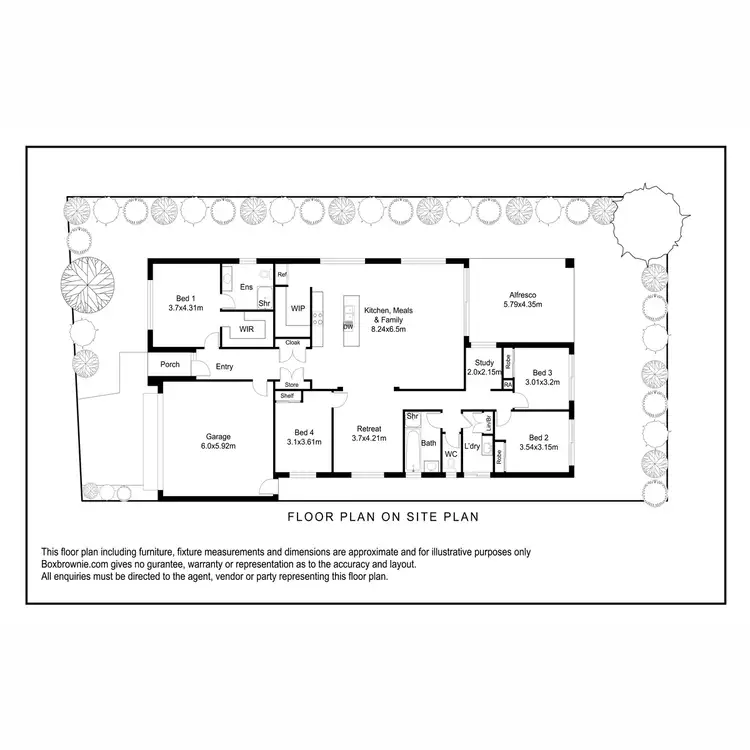 Floorplan of Homely house listing, 4 Forum Way, Point Cook VIC 3030