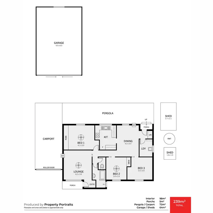 Floorplan of Homely house listing, 10 Cochran Street, Elizabeth Downs SA 5113