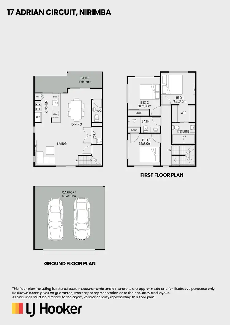 Floorplan of Homely house listing, 17 Adrian Circuit, Nirimba QLD 4551