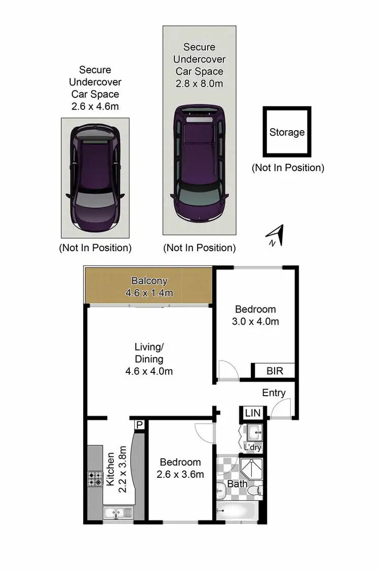 Floorplan of Homely unit listing, 6/120 Burns Bay Road, Lane Cove NSW 2066