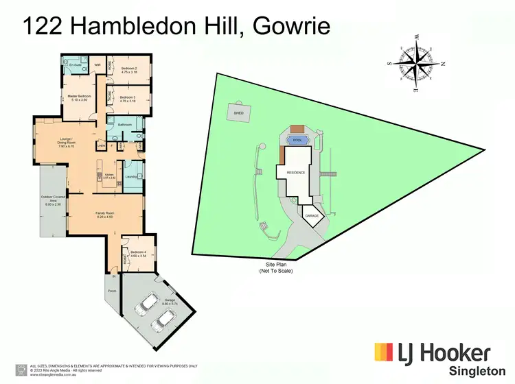 Floorplan of Homely house listing, 122 Hambledon Hill Road, Singleton NSW 2330