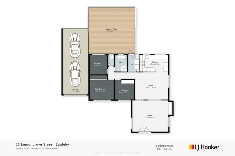 Floorplan of Homely house listing, 23 Lemongrove Street, Eagleby QLD 4207