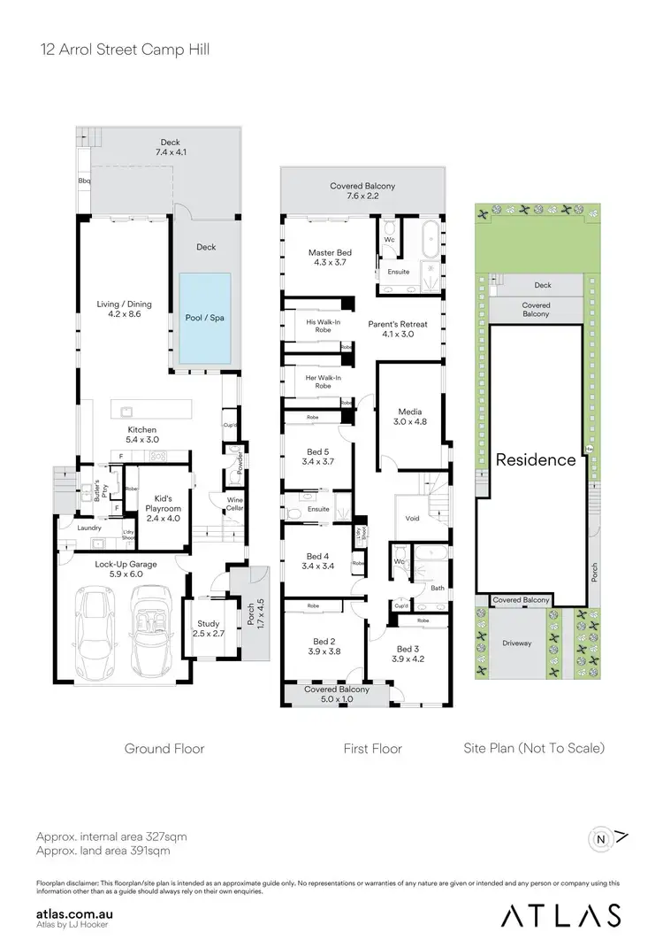 Floorplan of Homely house listing, 12 Arrol Street, Camp Hill QLD 4152