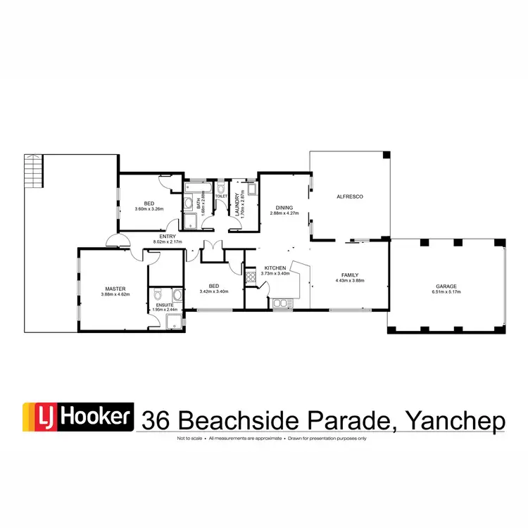 Floorplan of Homely house listing, 36 Beachside Parade, Yanchep WA 6035