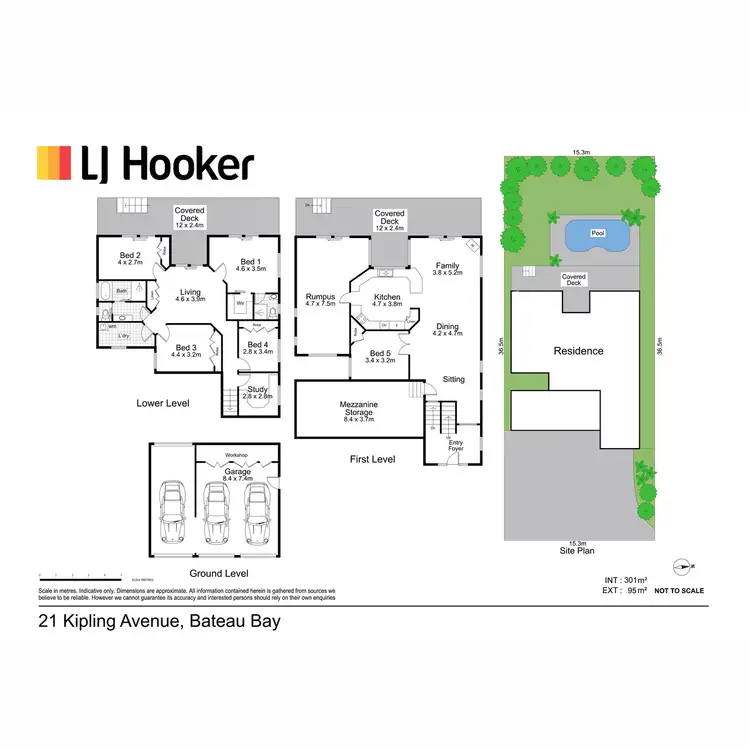 Floorplan of Homely house listing, 21 Kipling Drive, Bateau Bay NSW 2261