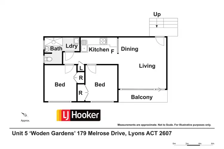 Floorplan of Homely apartment listing, 5/179 Melrose Drive, Lyons ACT 2606