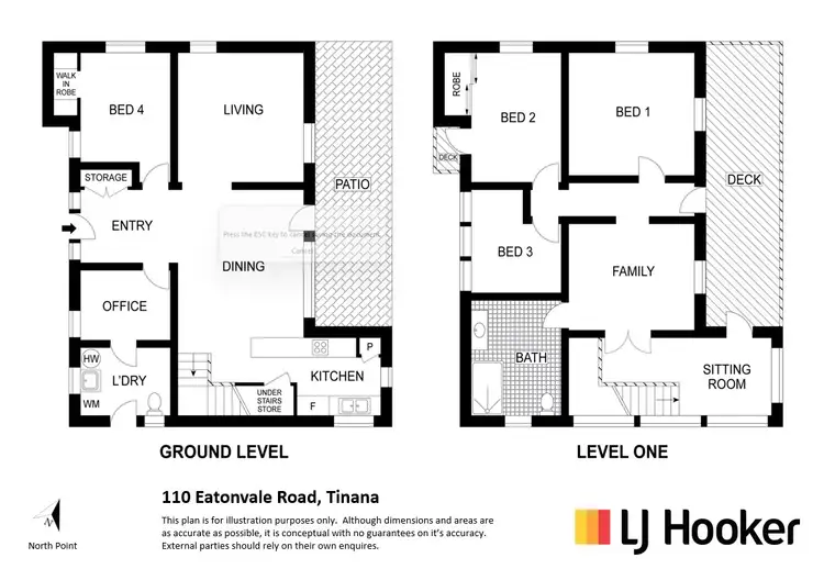 Floorplan of Homely house listing, 110 Eatonvale Road, Tinana QLD 4650