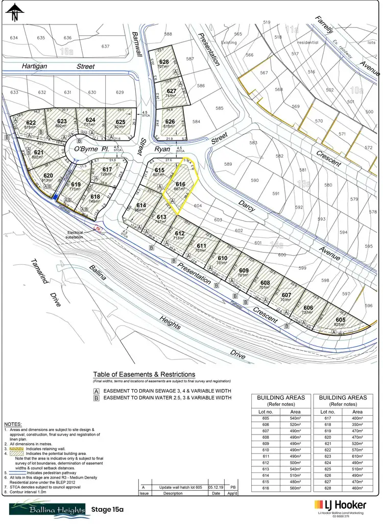 Floorplan of Homely land listing, 2 Darcey Avenue, Cumbalum NSW 2478