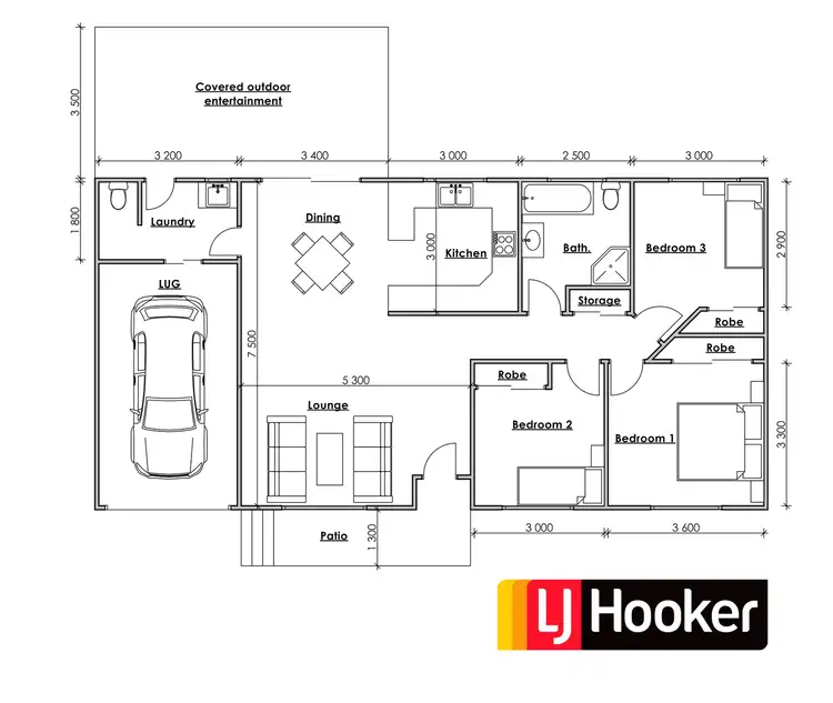 Floorplan of Homely house listing, 22 Belbourie Street, Wingham NSW 2429