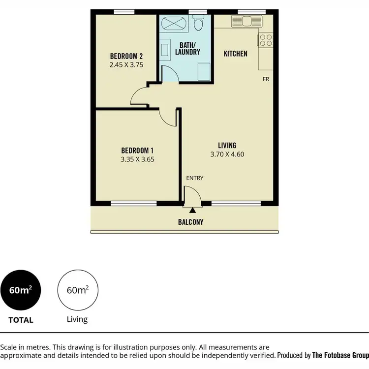 Floorplan of Homely unit listing, 9/125 Anzac Highway, Kurralta Park SA 5037