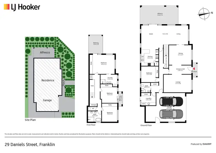 Floorplan of Homely house listing, 29 Daniels Street, Franklin ACT 2913