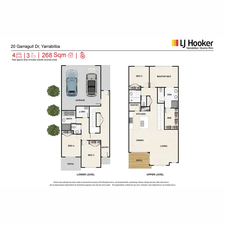 Floorplan of Homely house listing, 20 Garragull Drive, Yarrabilba QLD 4207