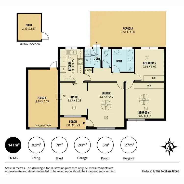 Floorplan of Homely unit listing, 7/12 Riverside Court, Morphett Vale SA 5162