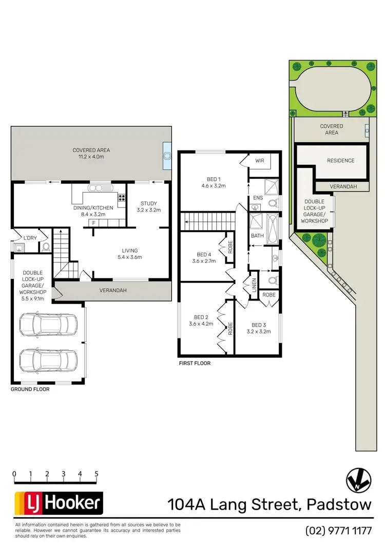 Floorplan of Homely house listing, 104A Lang Street, Padstow NSW 2211