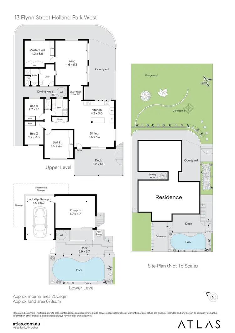 Floorplan of Homely house listing, 13 Flynn Street, Holland Park West QLD 4121