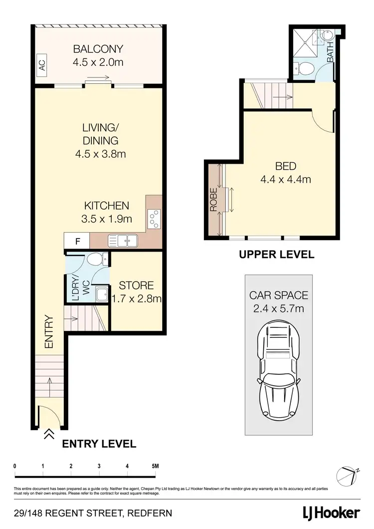 Floorplan of Homely apartment listing, 29/148 Regent Street, Redfern NSW 2016