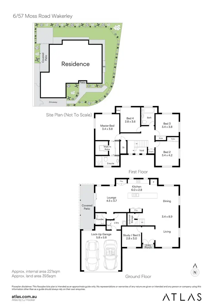 Floorplan of Homely house listing, 6/57 Moss Road, Wakerley QLD 4154