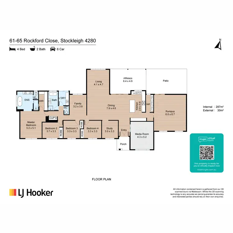 Floorplan of Homely house listing, 61-65 Rockford Close, Stockleigh QLD 4280