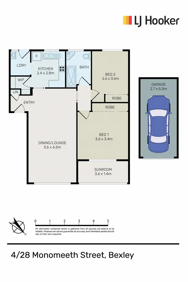 Floorplan of Homely apartment listing, 4/28 Monomeeth Street, Bexley NSW 2207