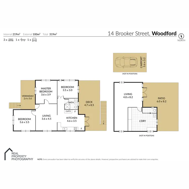 Floorplan of Homely house listing, 14 Brooker Street, Woodford QLD 4514
