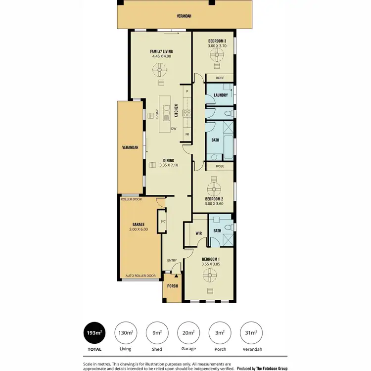 Floorplan of Homely house listing, 27 Bimini Crescent, Mawson Lakes SA 5095