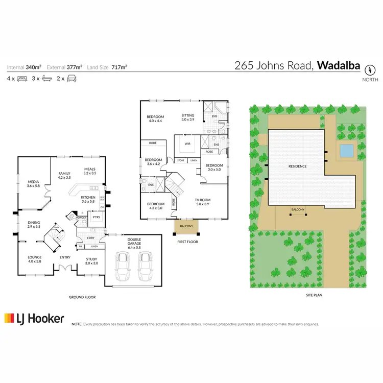 Floorplan of Homely house listing, 265 Johns Road, Wadalba NSW 2259