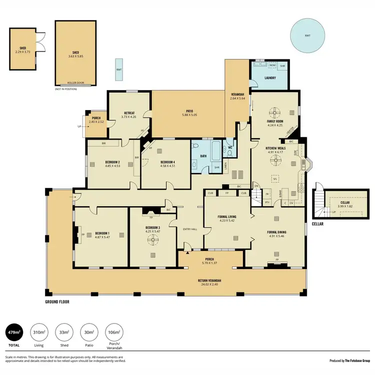 Floorplan of Homely house listing, 461 Magill Road, Tranmere SA 5073