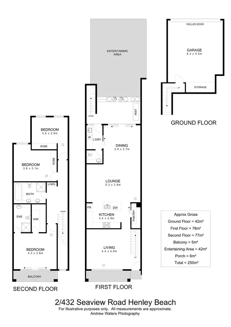 Floorplan of Homely house listing, 2/432 Seaview Road, Henley Beach SA 5022