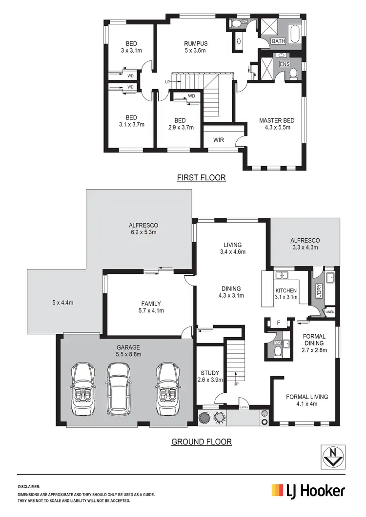 Floorplan of Homely house listing, 55 Ellerslie Drive, West Pennant Hills NSW 2125