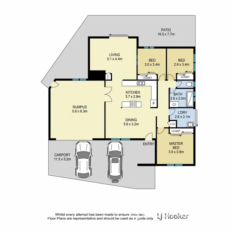 Floorplan of Homely house listing, 8 Poplar Place, Kallangur QLD 4503