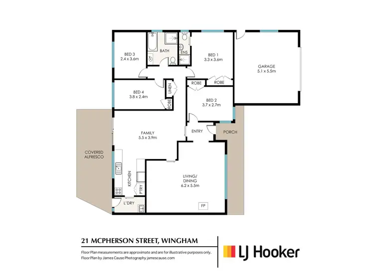 Floorplan of Homely house listing, 21 McPherson Street, Wingham NSW 2429