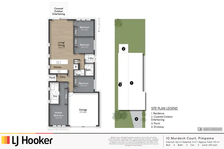 Floorplan of Homely house listing, 10 Murdoch Court, Pimpama QLD 4209