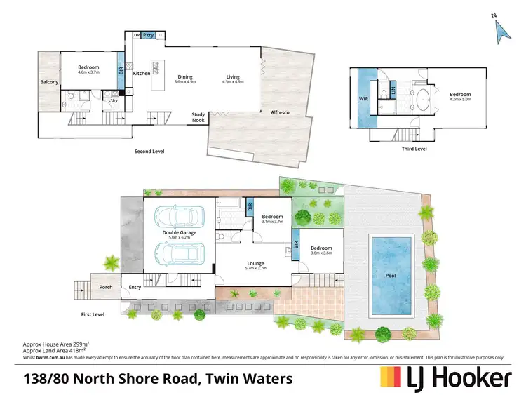 Floorplan of Homely house listing, 138/80 North Shore Road, Twin Waters QLD 4564