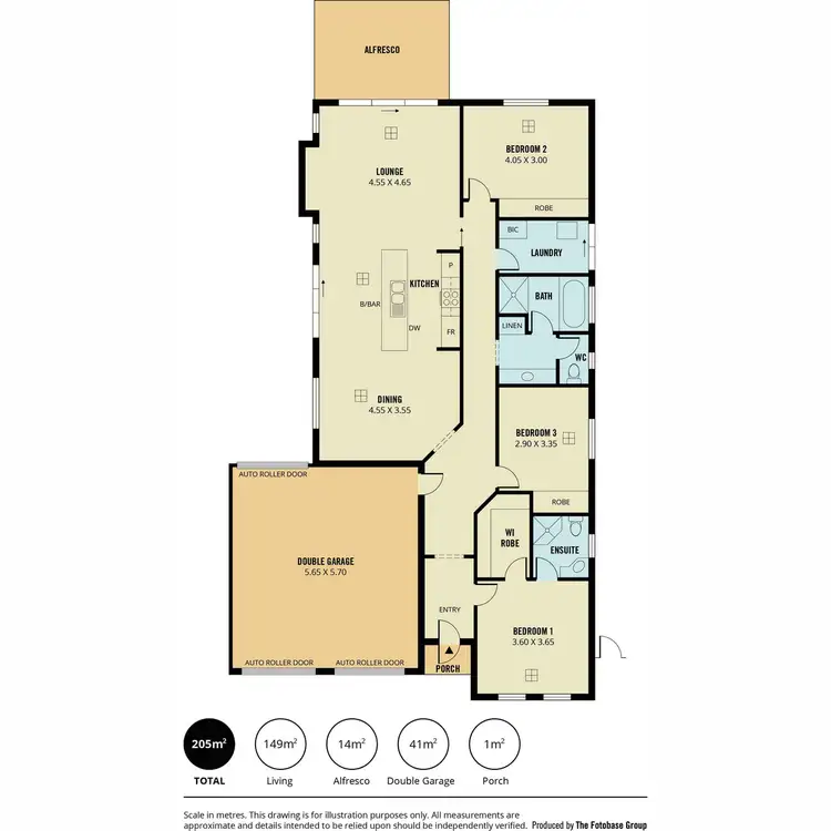 Floorplan of Homely house listing, 111 Kingate Boulevard, Blakeview SA 5114