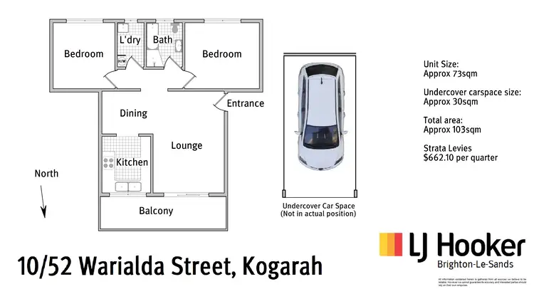 Floorplan of Homely unit listing, 10/52 Warialda Street, Kogarah NSW 2217