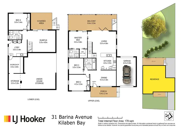 Floorplan of Homely house listing, 31 Barina Avenue, Kilaben Bay NSW 2283
