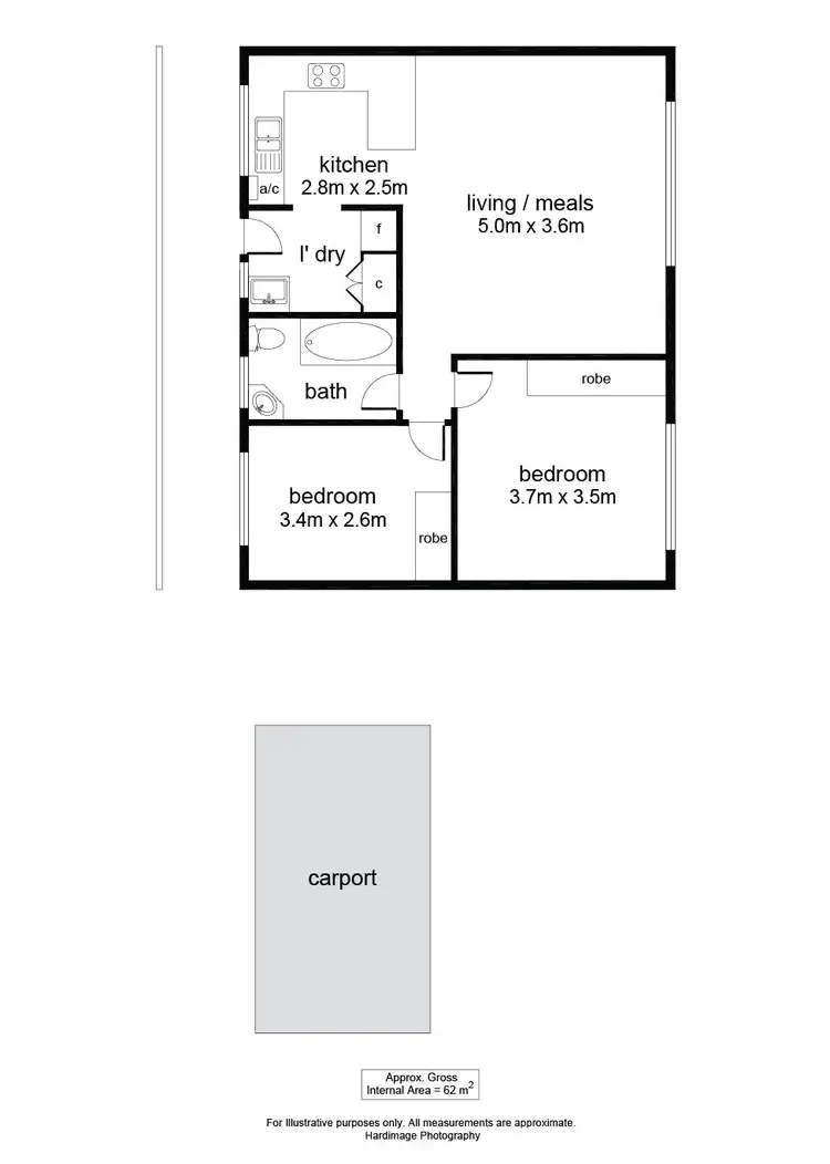 Floorplan of Homely unit listing, 11/7-9 Glenburnie Street, Seaton SA 5023