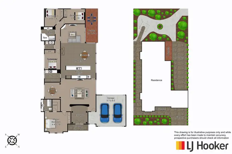 Floorplan of Homely house listing, 32 Sherman Court, Berwick VIC 3806