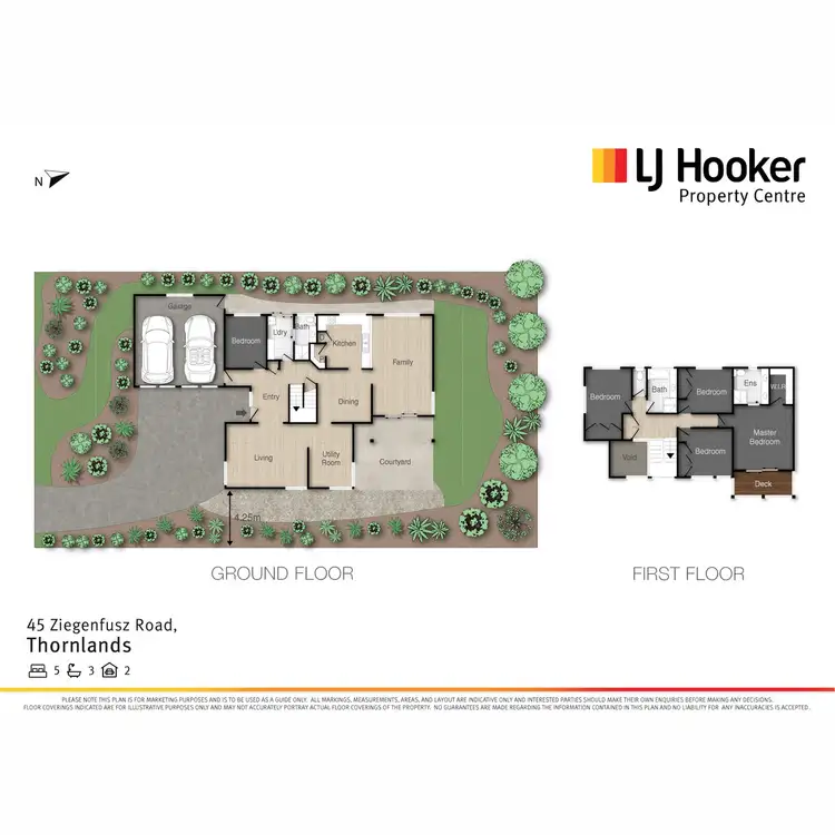 Floorplan of Homely house listing, 45 Ziegenfusz Road, Thornlands QLD 4164