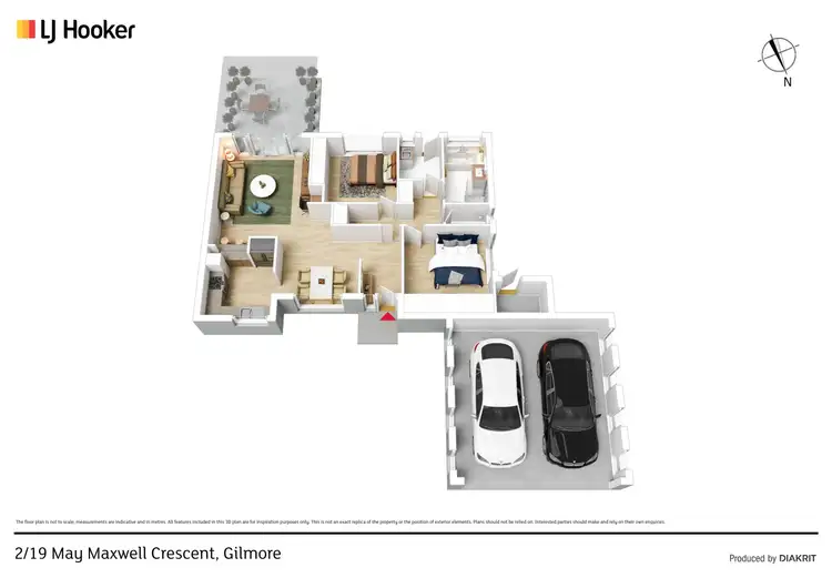 Floorplan of Homely house listing, 2/19 May Maxwell Crescent, Gilmore ACT 2905