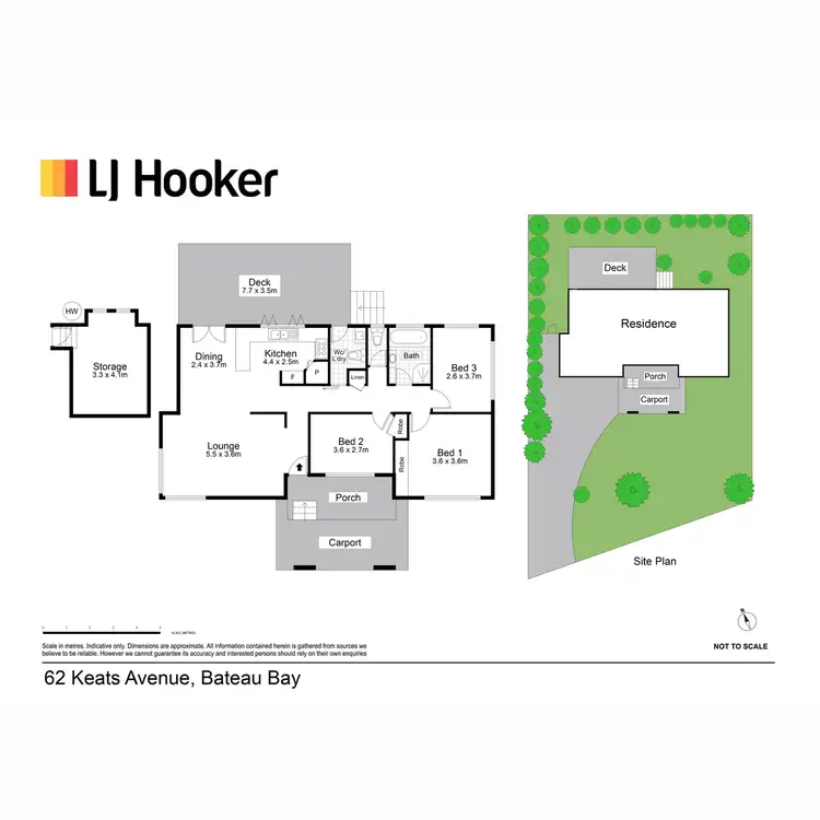 Floorplan of Homely house listing, 62 Keats Avenue, Bateau Bay NSW 2261