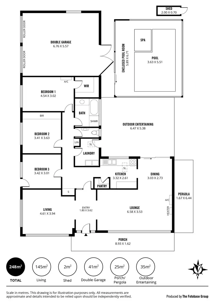 Floorplan of Homely house listing, 19 Toledo Avenue, West Beach SA 5024